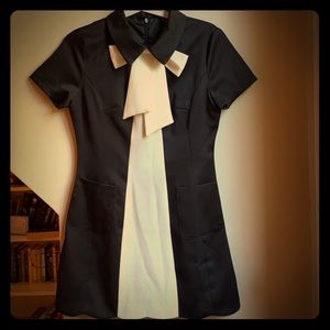 Small tuxedo dress from designer Zhang Yang